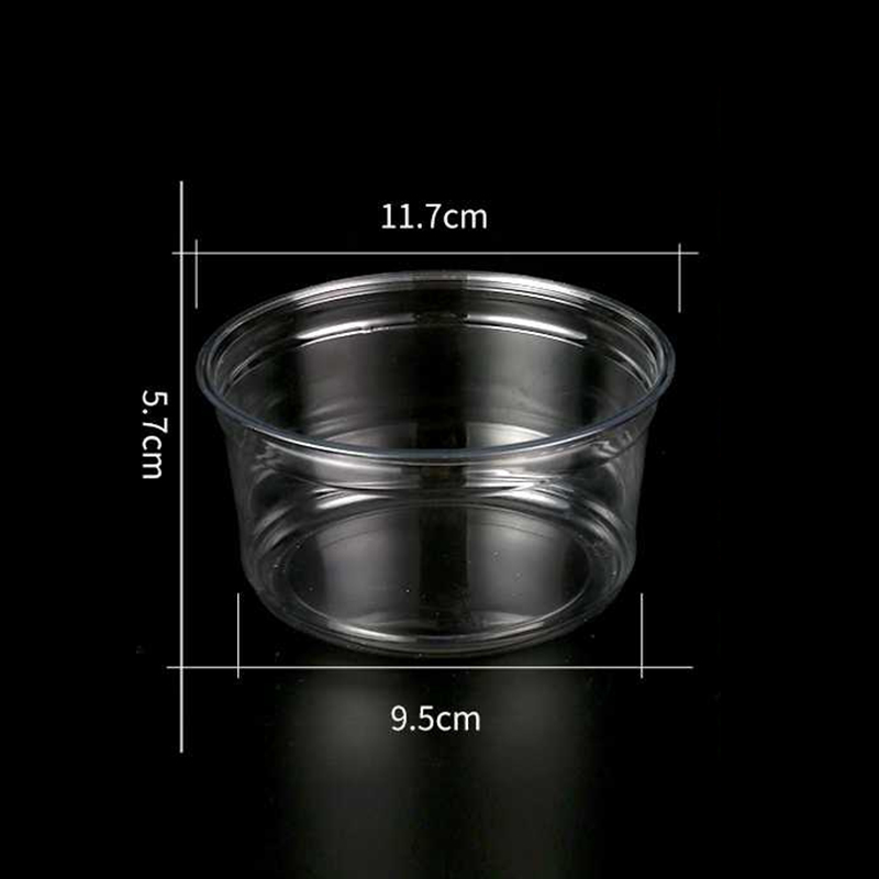 Copa PET transparente de 117 mm
